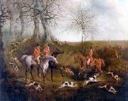 unknow artist Classical hunting fox, Equestrian and Beautiful Horses, 033. oil painting reproduction
